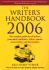 The Writer's Handbook 2006