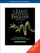 The Least You Should Know about English, Form A: Writing Skills