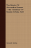 The Works of Alexandre Dumas - The Countess of Monte-Cristo; Vol I