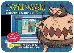 The Argyle Sweater: Bubbles Electronic Calendar