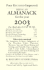 Poor Richard's Almanack for 2003