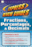 Fractions, Percentages, & Decimals