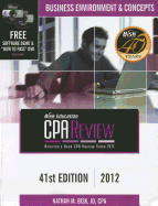 Bisk Comprehensive CPA Review: Business Environment & Concepts