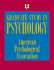 Graduate Study in Psychology, 2005
