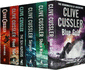 Clive Cussler Collection Pack: Blue Gold, Shock Wave, Serpent, Flood Tide, the Sea Hunters, Sahara