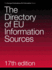 The Directory of Eu Information Sources