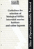 Guidelines for Selection of Biological SSSI's: Intertidal Marine Habitats and Saline Lagoons