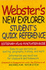 Webster's New Explorer Student's Quick Reference