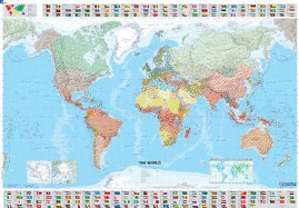 Michelin the World Map (Rolled) #12701(903)