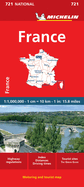 Michelin France Map 721