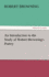An Introduction to the Study of Robert Browning's Poetry