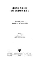Research in Industry: Festschrift Volume in Honour of Prof. K.K.G. Menon