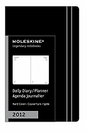 Moleskine 2012 12 Month Daily Planner Black Hard Cover X-Small (Moleskine Legendary Notebooks (Calen