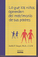 Lo Que los Ninos Aprenden del Matrimonio de Sus Padres