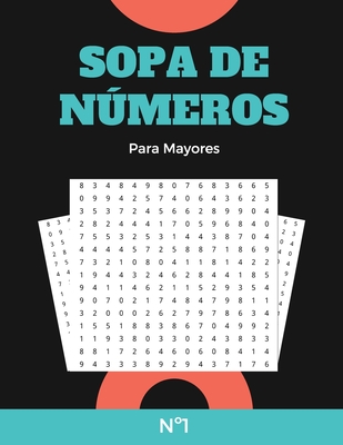 Sopa De Nmeros Para Mayores N Rompecabezas De Letras Grandes Con