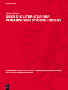 ber Die Literatur Der Vorarischen Stmme Indiens