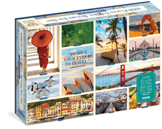 1,000 Places to See Before You Die 1,000-Piece Puzzle: For Adults Travel Gift Jigsaw 26 3/8" x 18 7/8"
