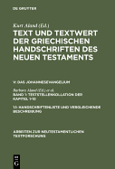 1. Teststellenkollation Der Kapitel 1-10: 1. 1. Handschriftenliste Und Vergleichende Beschreibung. 1. 2. Resultate Der Kollation Und Hauptliste
