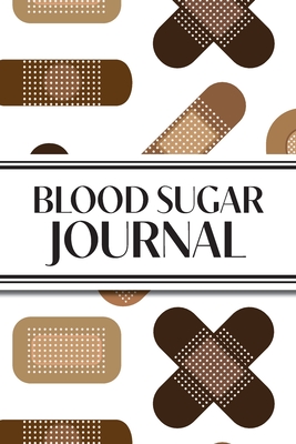 1-Year Daily Blood Sugar Journal (Medical Plasters Multi-Color Dark Skin Tone): 6"x9" 52+ Extra Weeks Daily Blood Sugar Logbook Tracker Complete with Monthly Trend Graphs for Diabetics - Revive Stationery
