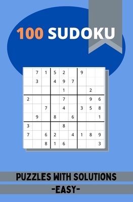 100 Easy Sudoku Puzzle Book for Adults, Mini Print: 100 Easy Sudoku Puzzles for Adult, Mini Print - Rose, Anitta