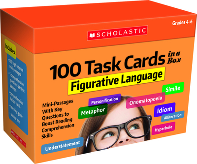 100 TASK CARDS IN A BOX FIGURATIVE LANGU - GHIGLIERRI CAROL