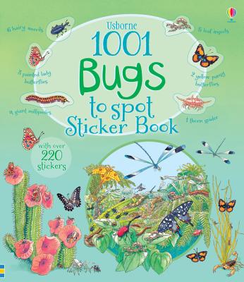 1001 Bugs to Spot Sticker Book - Watt, Fiona