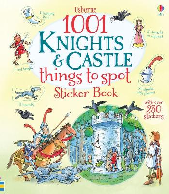 1001 Knights & Castle Things to Spot Sticker Book - Maskell, Hazel