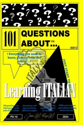 101 Questions About...Learning Italian - Perez M, Javier M