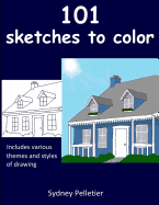 101 Sketches to Color