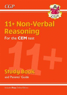 11+ CEM Non-Verbal Reasoning Study Book (with Parents' Guide & Online Edition): for the 2024 exams