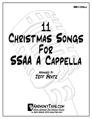 11 Christmas Songs For SSAA A Cappella - Bratz, Jeff