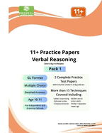 11+ GL Practice Papers - Verbal Reasoning (VR) - Pack 1: Printed Edition