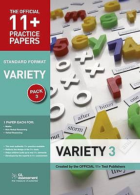 11+ Practice Papers, Variety Pack 3 - Gl Assessment