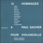 12 Hommages a Paul Sacher pour Violoncelle