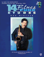 14 Blues & Funk Etudes: Bass Clef Instrument (Trombone, Electric Bass, String Bass, Tuba), Book & 2 CDs