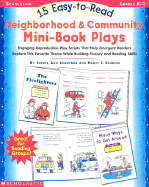 15 Easy-To-Read Neighbrohood and Community Mini-Book Plays
