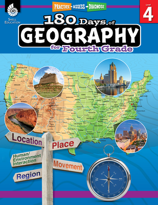 180 Days of Geography for Fourth Grade: Practice, Assess, Diagnose - Aracich, Chuck