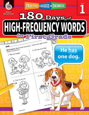 180 Days of High-Frequency Words for First Grade: Practice, Assess, Diagnose - Smith, Jodene Lynn