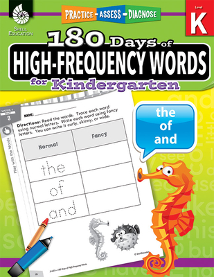180 Days of High-Frequency Words for Kindergarten: Practice, Assess, Diagnose - Hathaway, Jesse