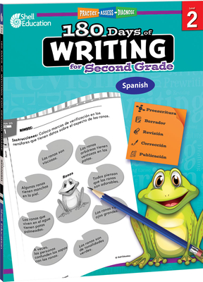 180 Days of Writing for Second Grade (Spanish): Practice, Assess, Diagnose - Van Dixhorn, Brenda A