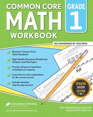 1st grade Math workbook: CommonCore Math Workbook - Publishing, Ace Academic