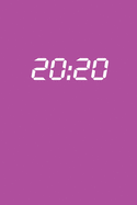 20: 20: 2020 Kalenderbuch A5 A5 Lila