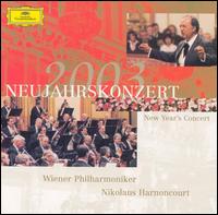 2003 Neujahrskonzert (New Year's Concert) - Franz Bartolomey (cello); Nikolaus Harnoncourt (spoken word); Wiener Philharmoniker; Nikolaus Harnoncourt (conductor)