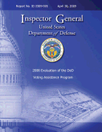 2008 Evaluation of the Dod Voting Assistance Programs: Report No. Ie-2009-005