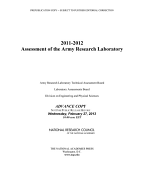 2011-2012 Assessment of the Army Research Laboratory