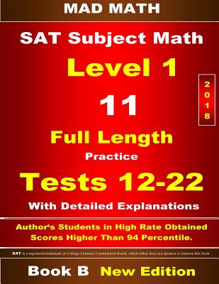 2018 SAT Subject Level 1 Book B Tests 12-22 - Su, John