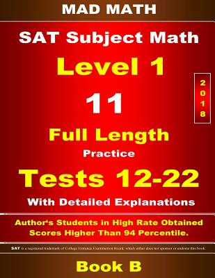 2018 SAT Subject Level 1 Book B Tests 12-22 - Su, John