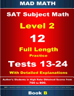 2018 SAT Subject Level 2 Book B Tests 13-24