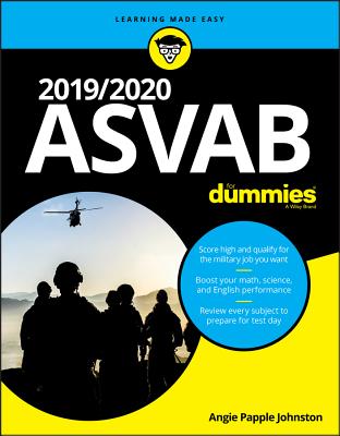 2019 / 2020 ASVAB For Dummies - Papple Johnston, Angie