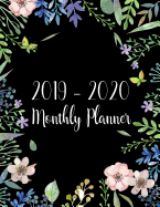 2019-2020 Monthly Planner: Two Year - Monthly Calendar Planner - 24 Months Jan 2019 to Dec 2020 for Academic Agenda Schedule Organizer Logbook and Journal Notebook Planners - Happy Cat Cover